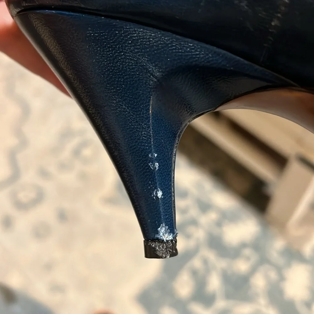 Pappagallo vintage made in Spain women’s size 9 narrow heels - Picture 12 of 14